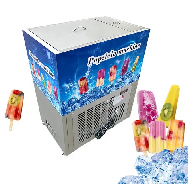 

Commercial Many Molds Ice Cream Machine Automatic Stainless Steel Ice Lolly Snow Popsicle Stick Maker Machine Price