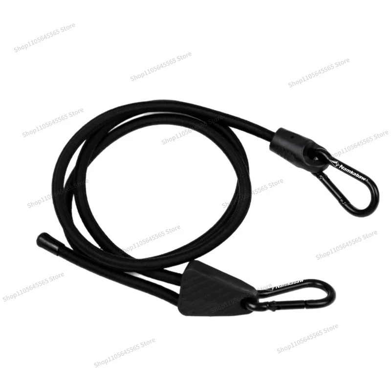 For outdoor camping wear-resistant plastic hook luggage rope, cargo fixed adjustable luggage rope