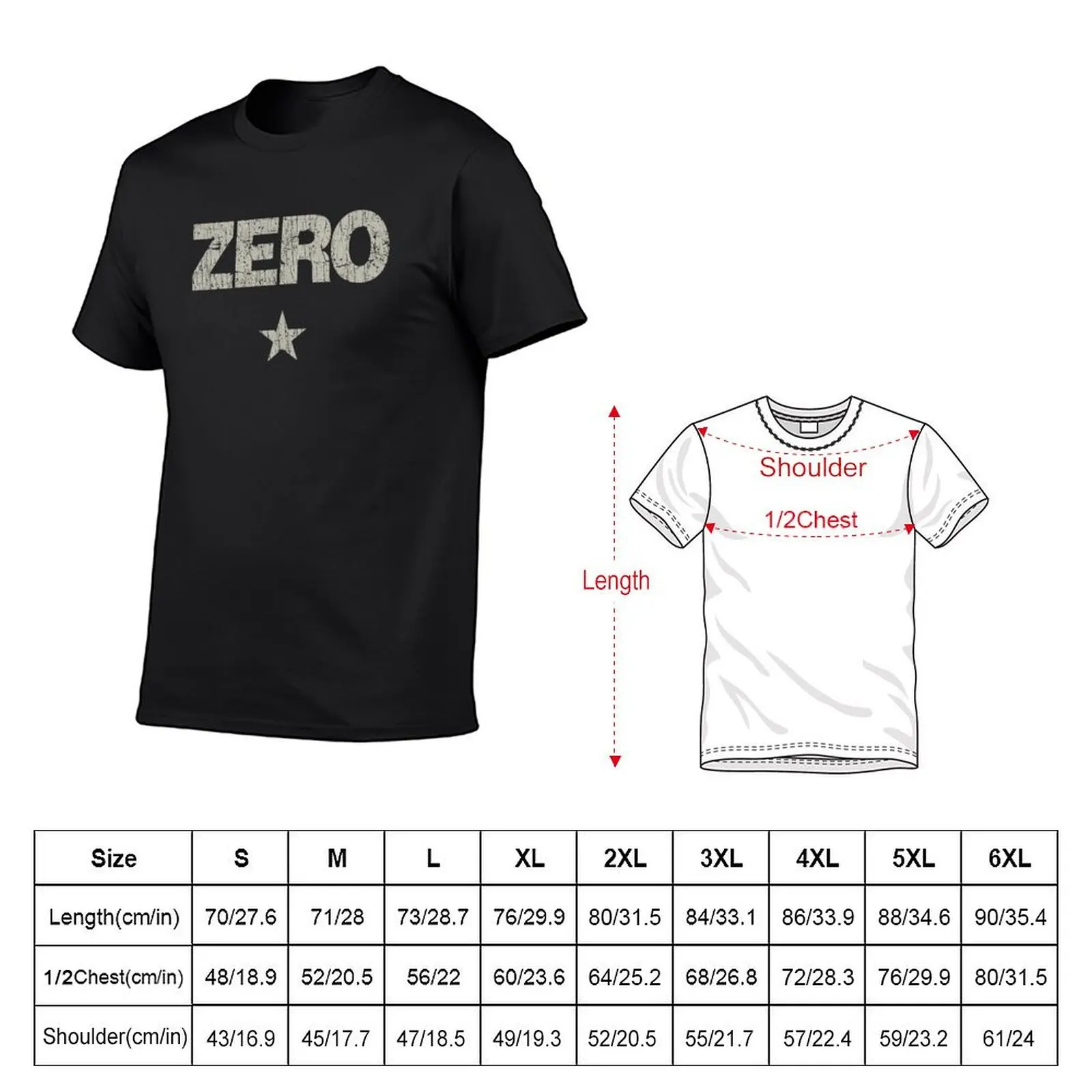 Bullet Star Zero 1995 T-Shirt oversized custom shirt rapper graphic tees mens designer t shirt