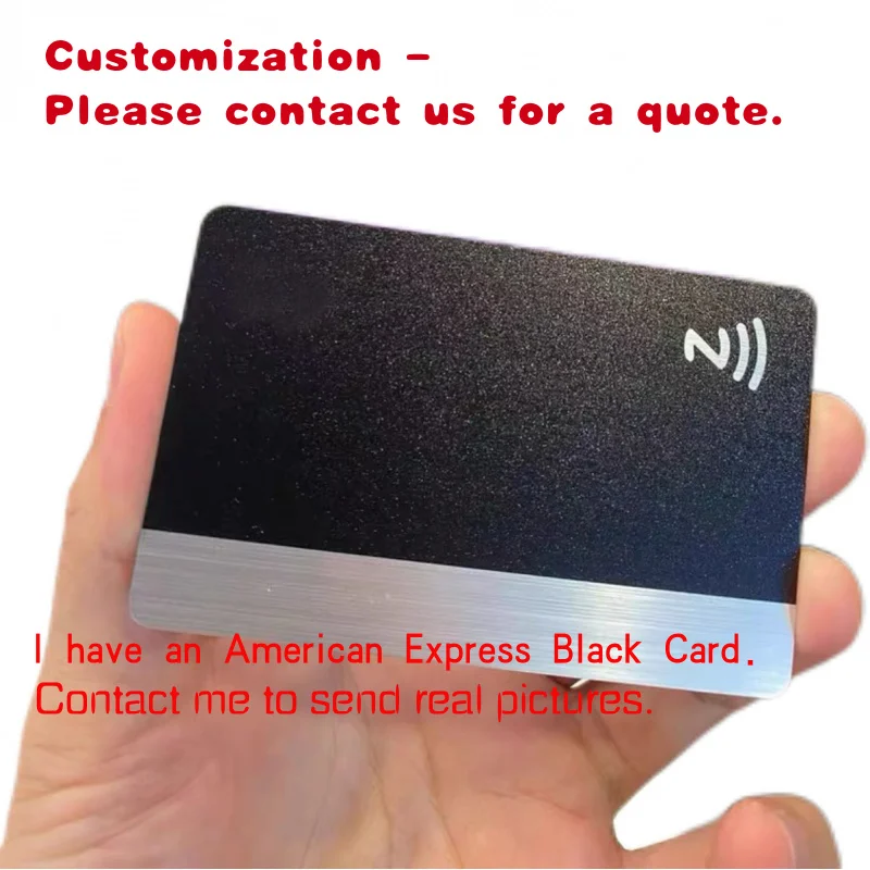 

Custom.ISO14443A Металлическая карта NFC 13,56 МГц Высококачественная индивидуальная членская визитная карточка