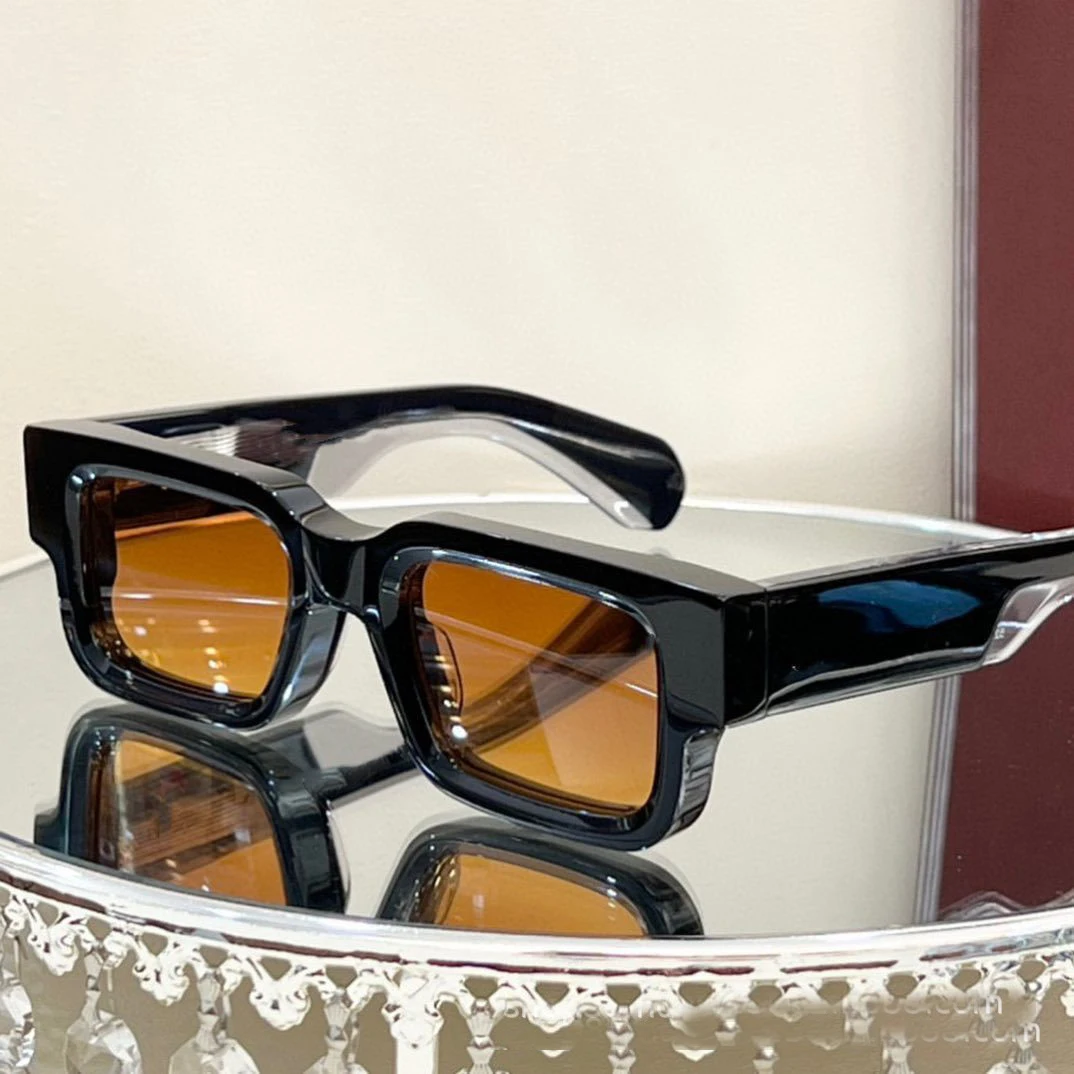 

Thickness Handmade Acetate Square Sunglasses For Men Women High Quality Rectangle Brand Spectacles Customize Prescriiption