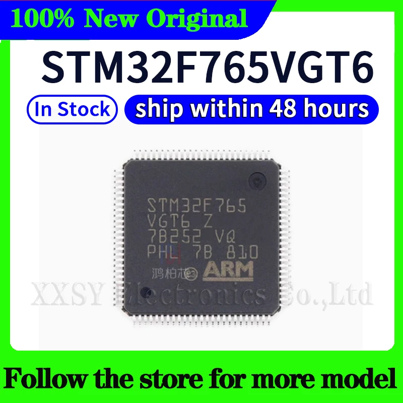 

STM32F765VGT6 In stock 48 hours ship