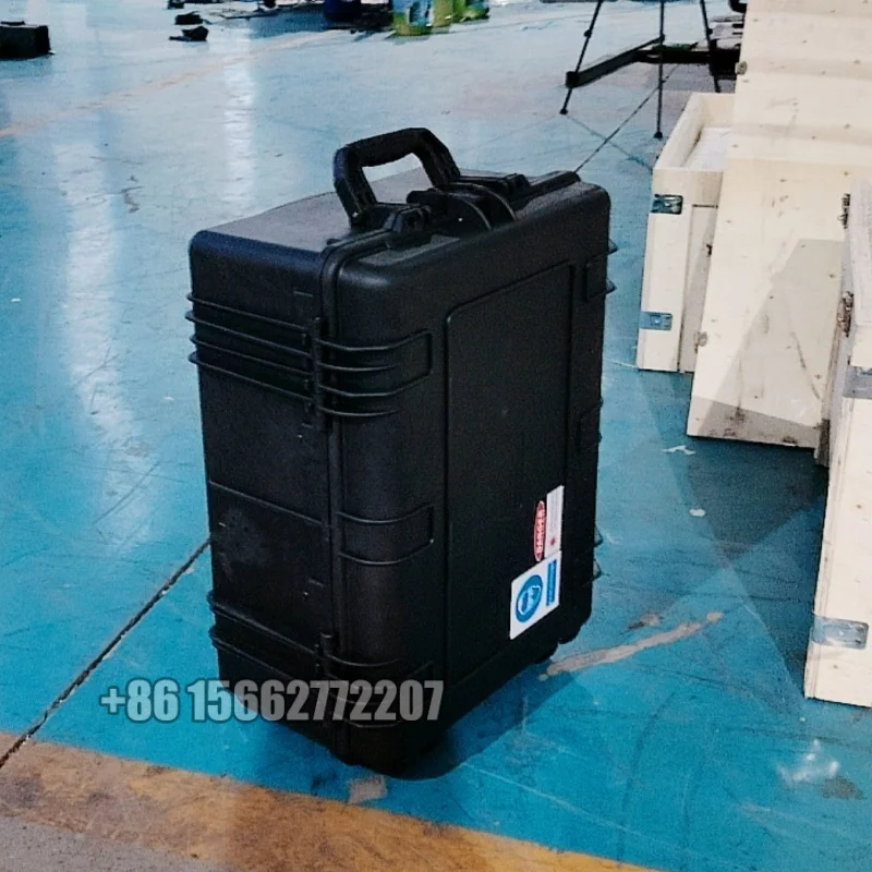 100w Trolley case Mopa Potable Suitcase Pulse Laser Cleaner for Tire Mould Shoes Mould Laser Cleaning Machine