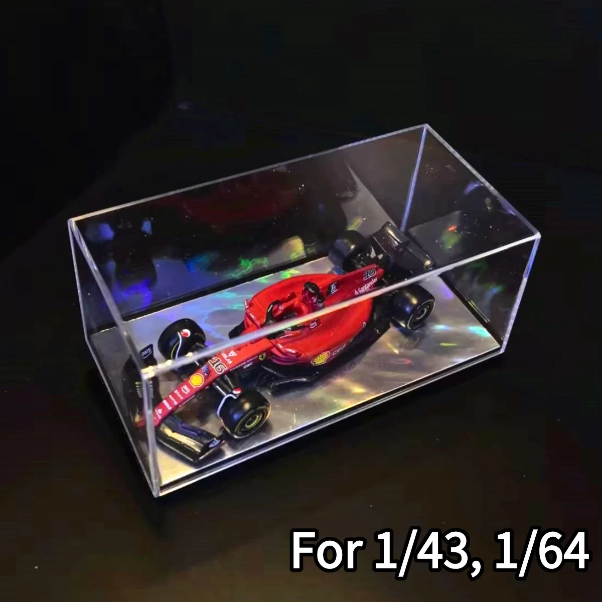 

Акриловая витрина 5,8 "x2,8" для масштаба 1:43, 1:64 1:87, модель автомобиля, коллекционный футляр для хранения, фигурка, миниатюрное здание «сделай сам», диорама