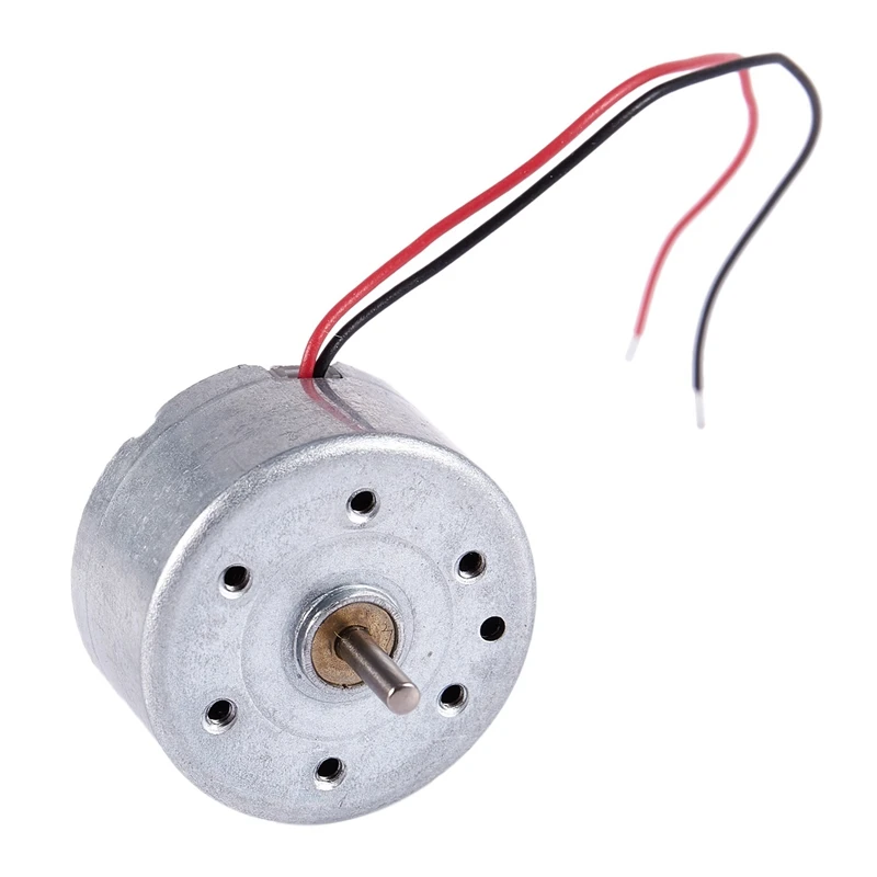 3X 1700-7300RPM 1.5-6.5V High Torque Cylinder Electric Mini DC Motor