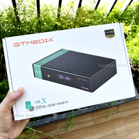 GTMEDIA V8X DVB-S/S2/S2X Digital Satellite Receiver Full HD 1080P HEVC Built-in WiFi Support CA Card TV Receiver