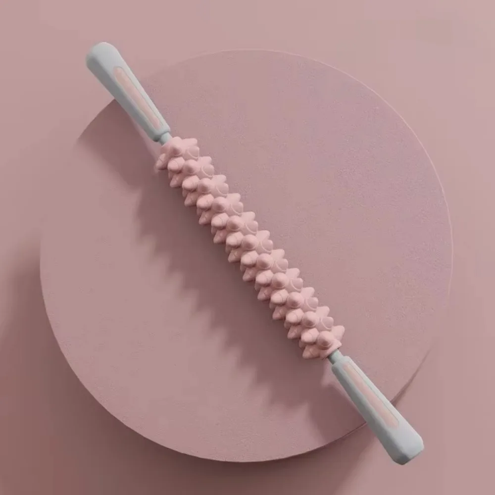 

New Portable Massage Stick Manual Yoga Fitness Muscles Massage Stick Wolf Teeth Artifact Roller Arm Forearm Relaxation
