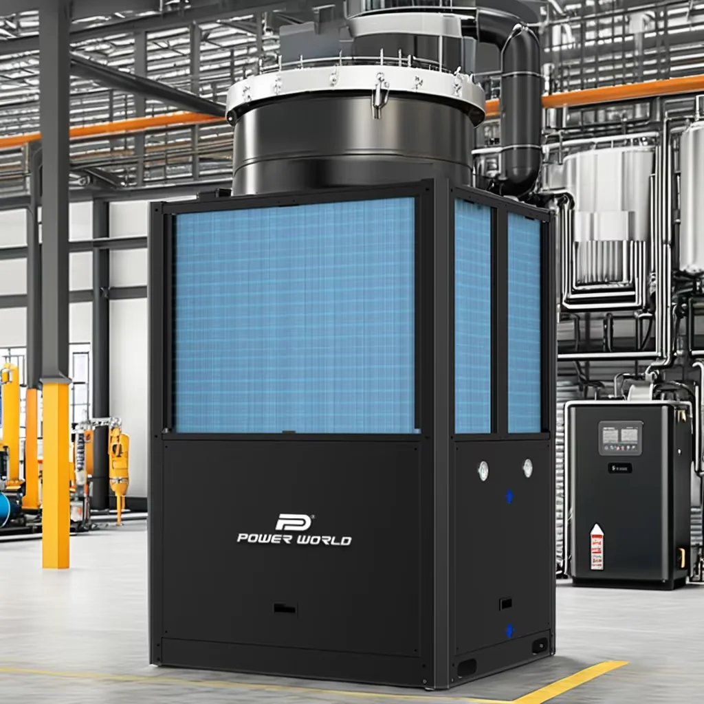 Unit pompa panas 10 atas Cina inverter udara ke air dc R290 monoblock komersial pompa panas