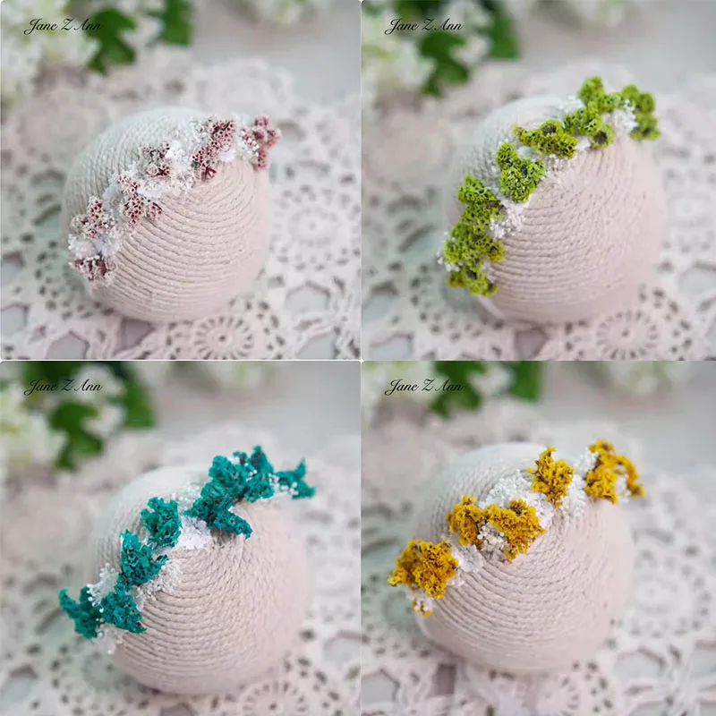 Eternal Blossom style photography headwear hairbands newborn photos 0-3 year children headflower props