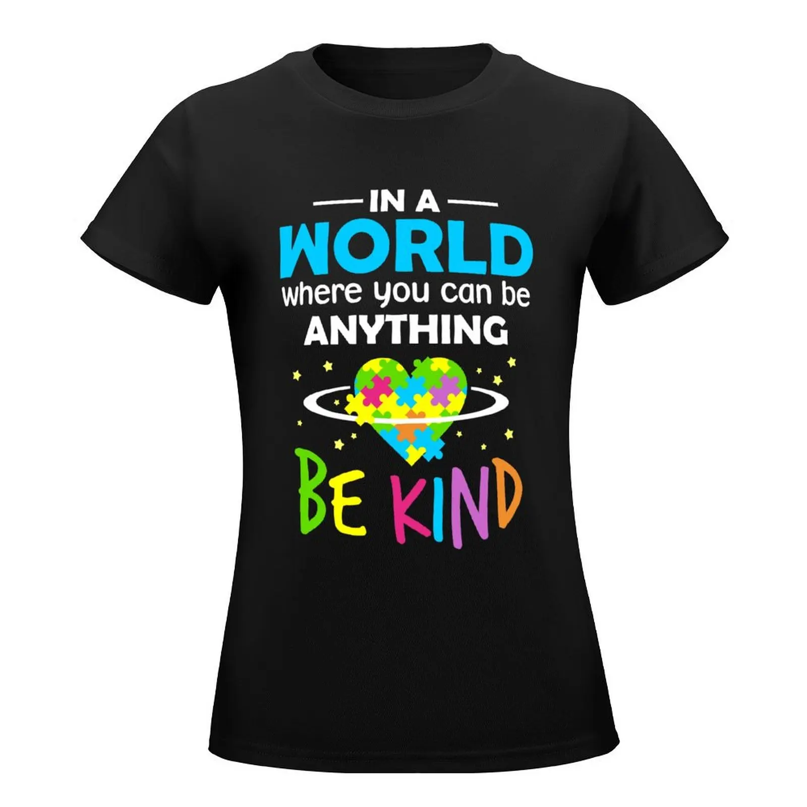 Be Kind T-Shirt anime clothes summer clothes Aesthetic clothing plain t shirts for Women