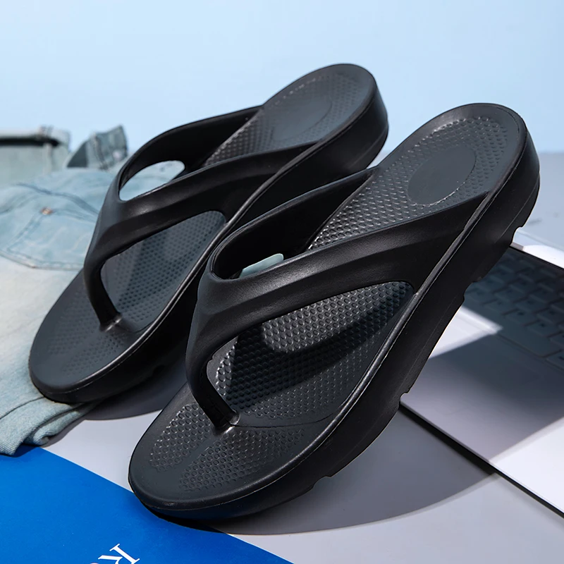 Lässige Herren-Hausschuhe, Strand-Flip-Flops für Paare, Sommer-Outdoor-Schuhe für Damen, Bequeme Leichtgewicht-Herrenschuhe