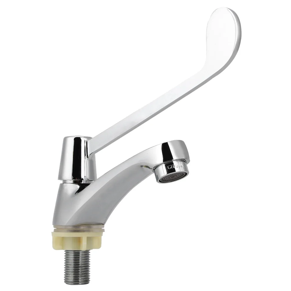 

G1/2in Long Handle Medicine Single-Cold Water Basin Faucet Tap for Hospital Laboratory