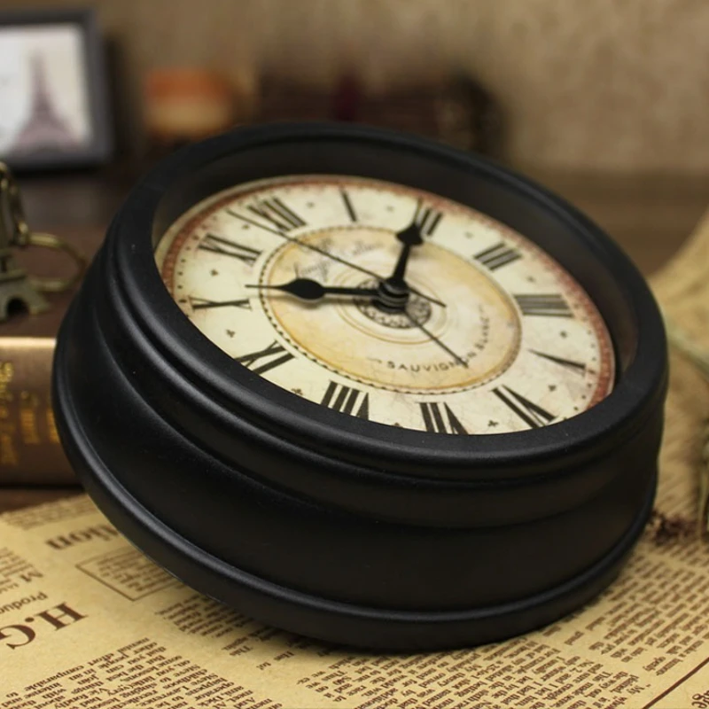 

Retro Alarm Clocks Bedroom Decoration Alarm Clock Wall Art Table Clock Vintage Aesthetic Bedside Watch Interior Decor Items