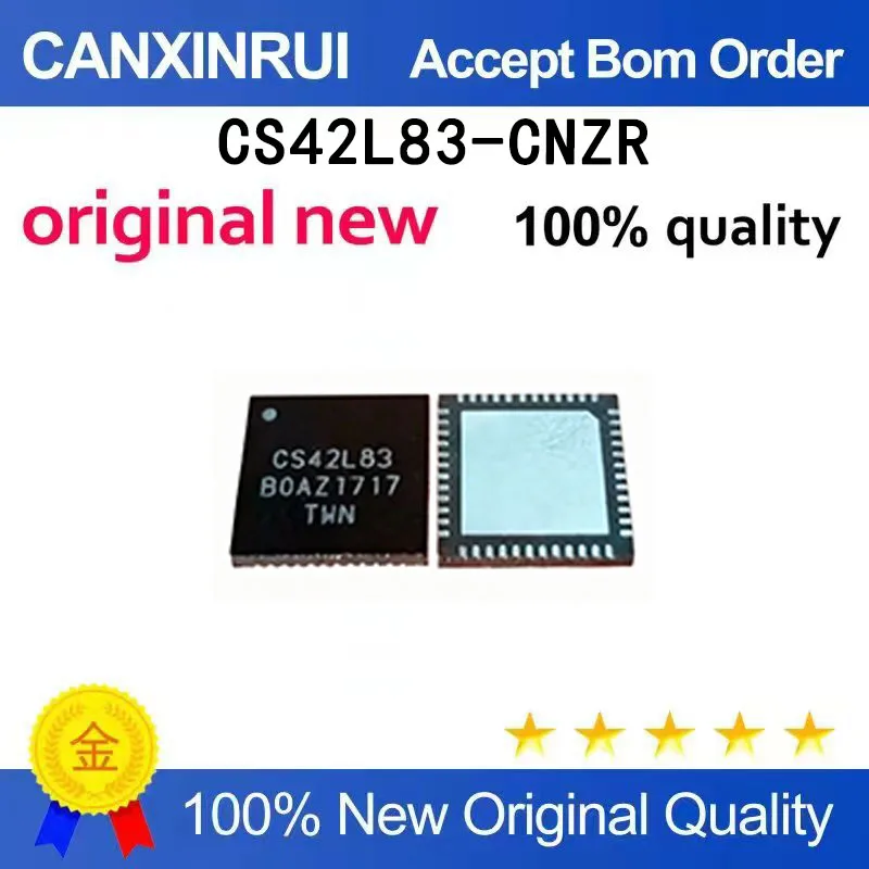 (5pcs-100pcs）Brand new original CS42L83-CNZR CS42L83 QFN48 spot chip