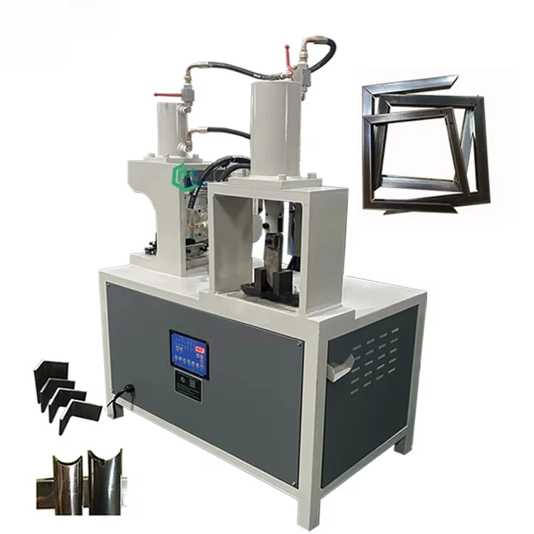 

45 degree angle knife hydraulic square hole punching machine steel pipe punching machine