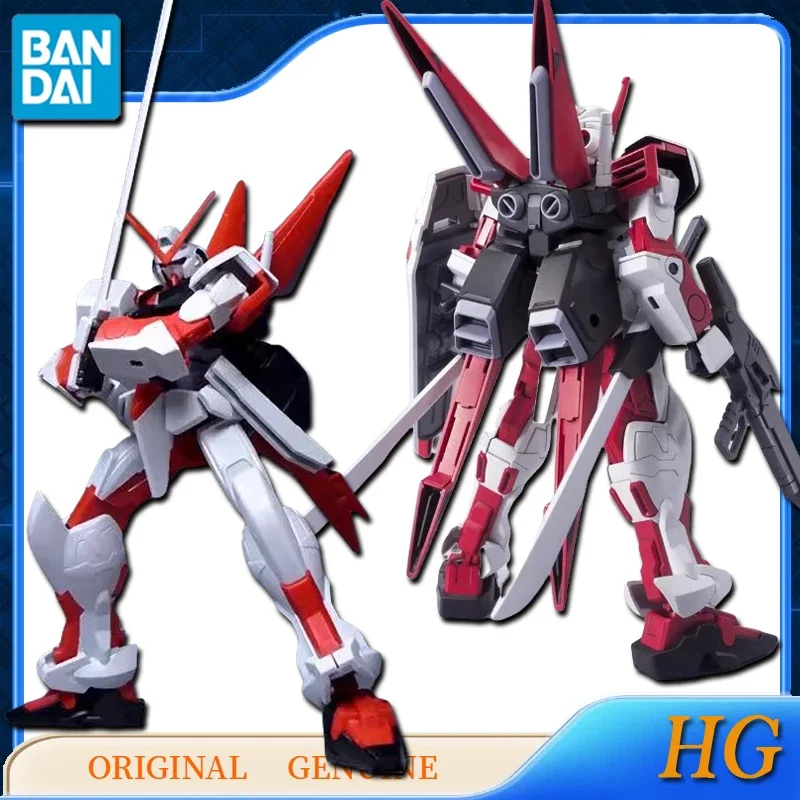 Bandai-figuras de acción de Anime para niños y niñas, juguetes originales de HG GUNDAM M1 ASTRAY MBF-M1, adornos de modelos coleccionables