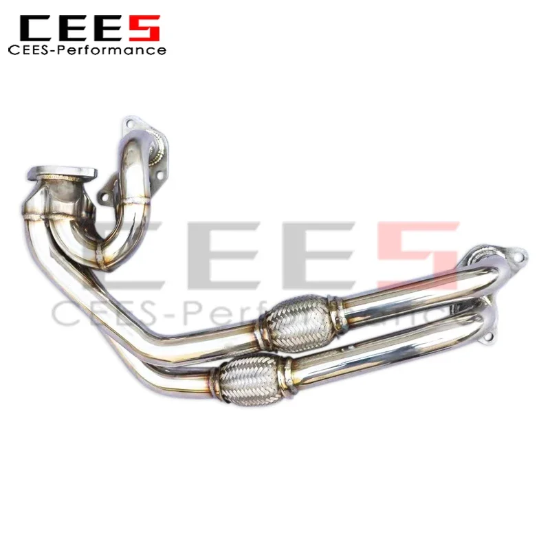 

cees High Flow Catted Exhaust Manifold for Toyota GT86/FT86/GR86/86 2.0 2012-2019 Exhaust SUS304 Stainless Steel Downpipe System