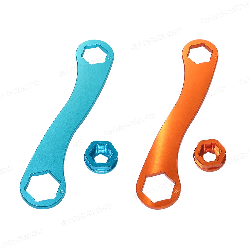 17-27-32 MILLIMETRI Anteriore Ruota Posteriore Rimozione Asse Chiave Strumento Chiave Per KTM 125 250 350 450 530 EXC EXCF XC XCW XCF SX SXF 1998-2022