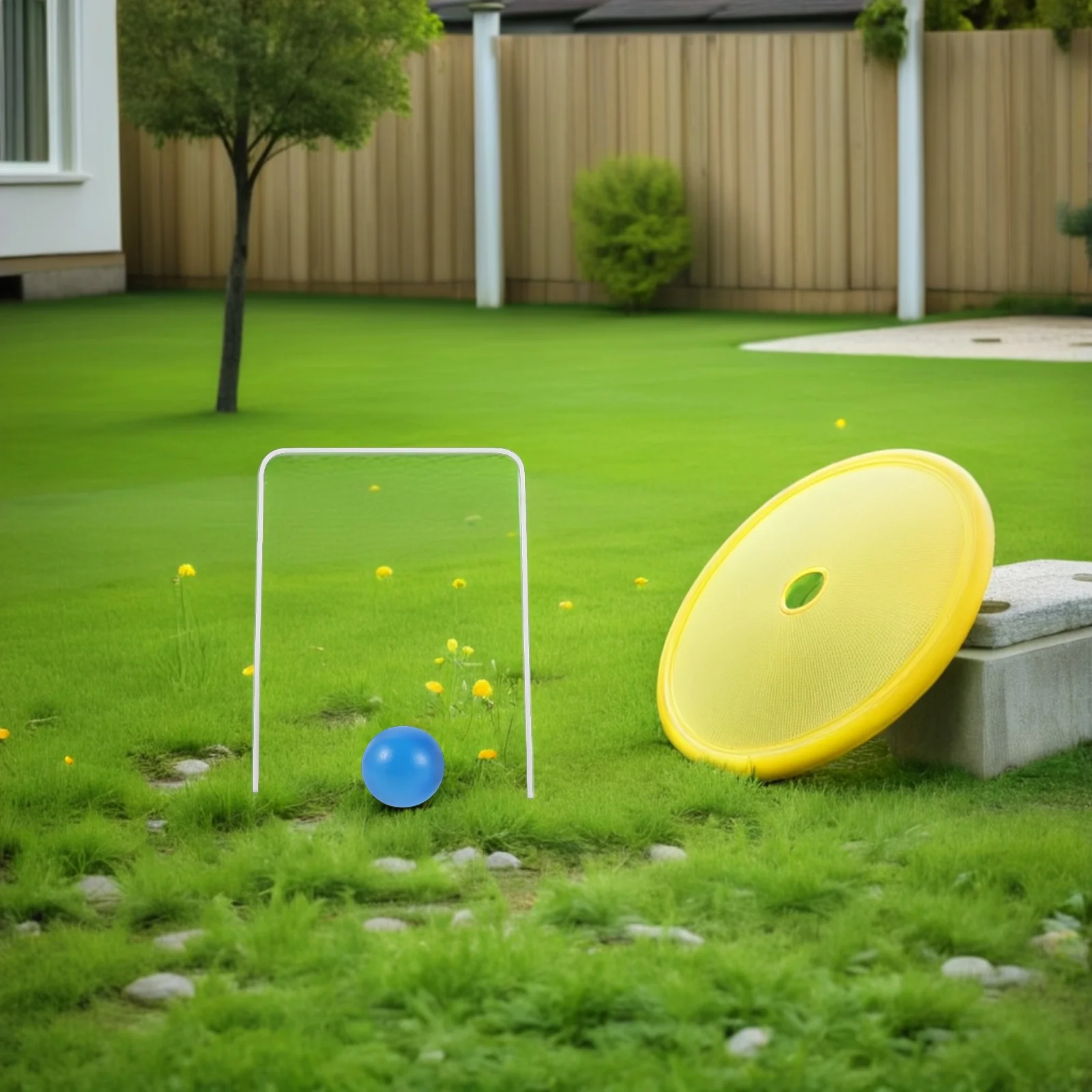 

1Set Kids Croquet Set Wooden Garden Activity Kit Wickets Party Courtyard Sports Play Croquet Sets for Families