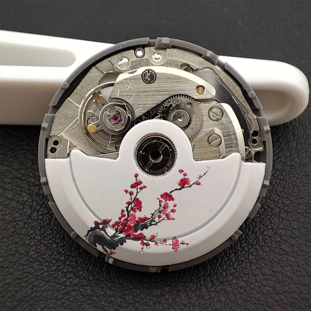 Watch NH35 Movement Rotor Pattern Plum Blossoms Rotors Fit NH34 NH35 NH36 NH38 NH70 NH72 Movement Watch Accessories