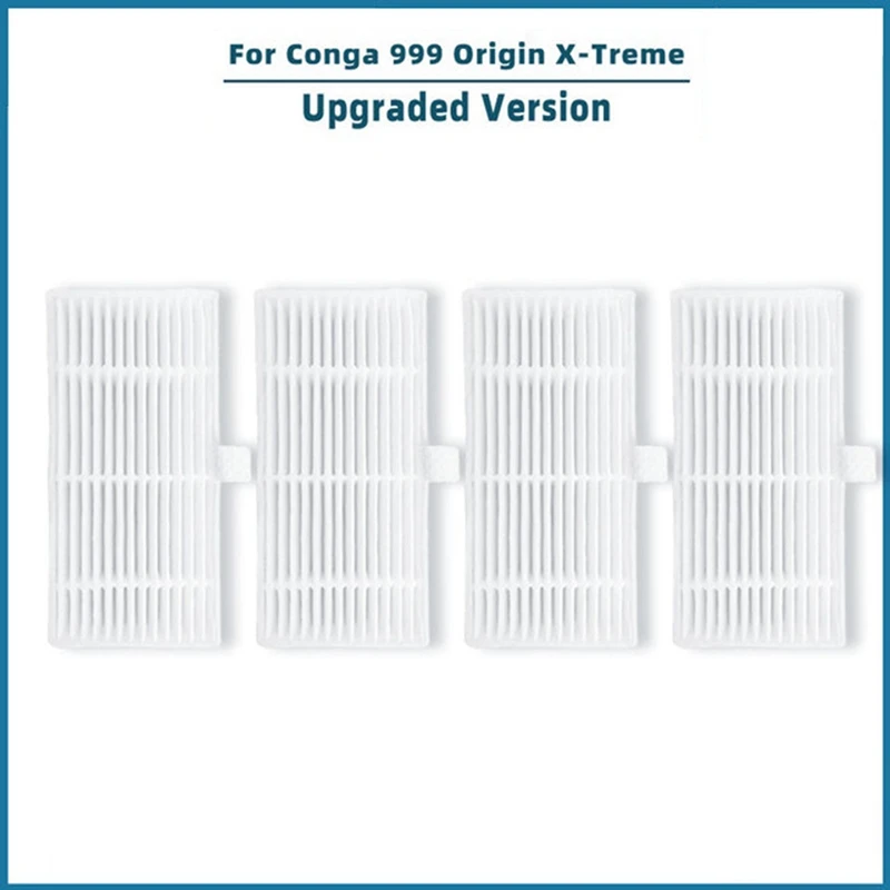 Voor Cecotec Conga 999 Oorsprong X-Treme Vervangende Accessoire Zijborstel Hepa Filter Mop Pad