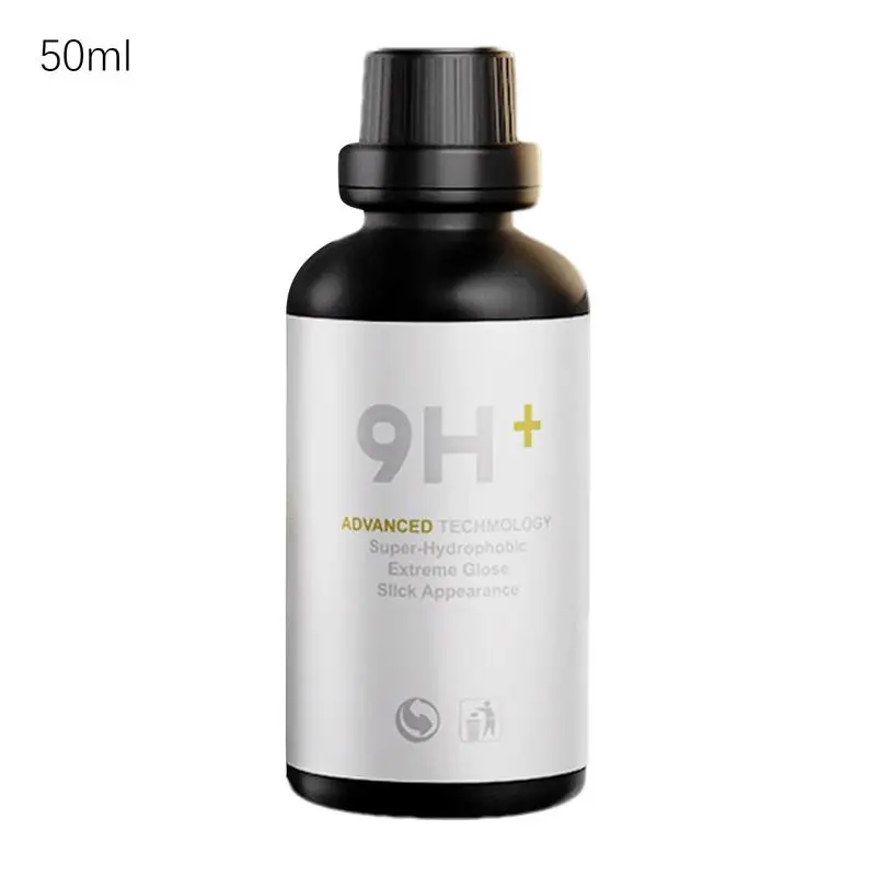 9H Nano Ceramic Coating Agent 50ml Automotive Coating Agent Car Glass Crystal Plating Restorer Automotive Polishing