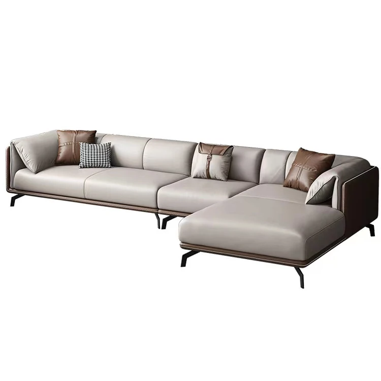 

#Modern Living Room Furniture L Shape Couch Fashionable Unique Sofa Sets
