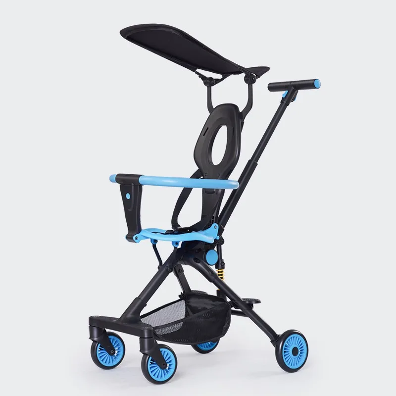 Baby-walking artifact children's wheelbarrow baby two-way simple ultra-light folding baby stroller