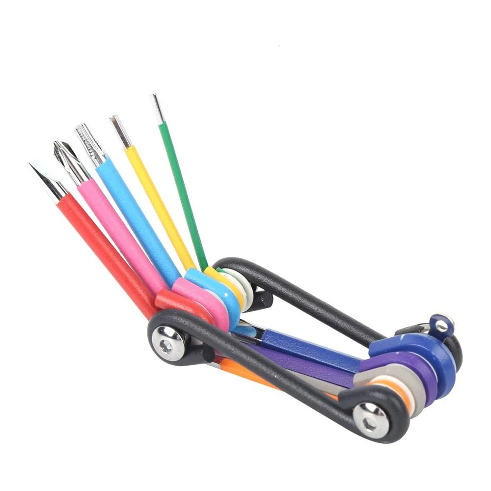 Allen Key Set L Wrench Kit For Allen Screw 9PCS Long Arm Hex Key Set 1.5mm To 10mm Hexagon Spanner Hand Tools For Bicycle Repair