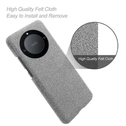 For Honor X9a Case For Honor X9 a X30 X40 Honor Magic5 Lite Cloth Texture Case HonorX9a Coque Funda Capa