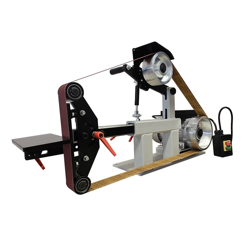 Circular and Arc Wheel Belt Sander Polishing Grinding Machine Bench Sanding Machine for Woodworking