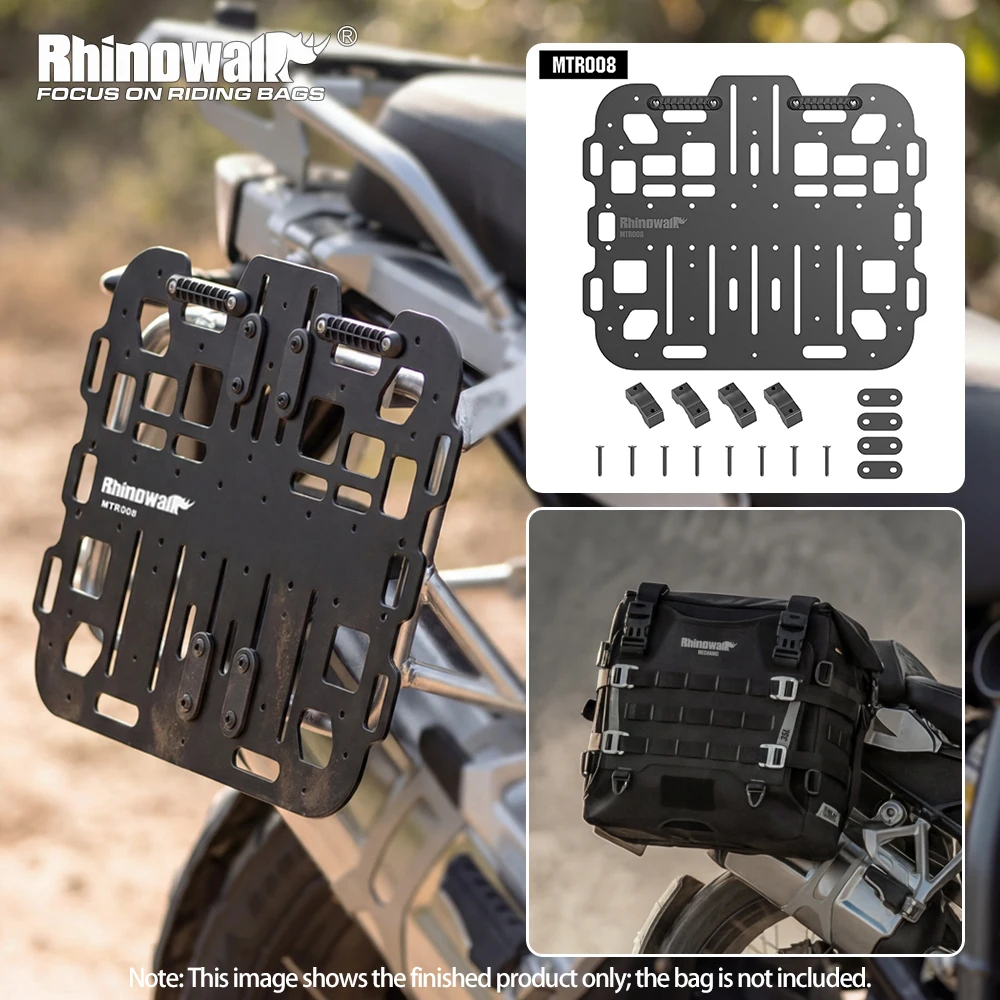 

Rhinowalk Motorcycle Side Rack Expansion Fit MJX2004 MYS2406 MTR2050 Saddle Bag Support Oil Pot Mounting Motor Accessories