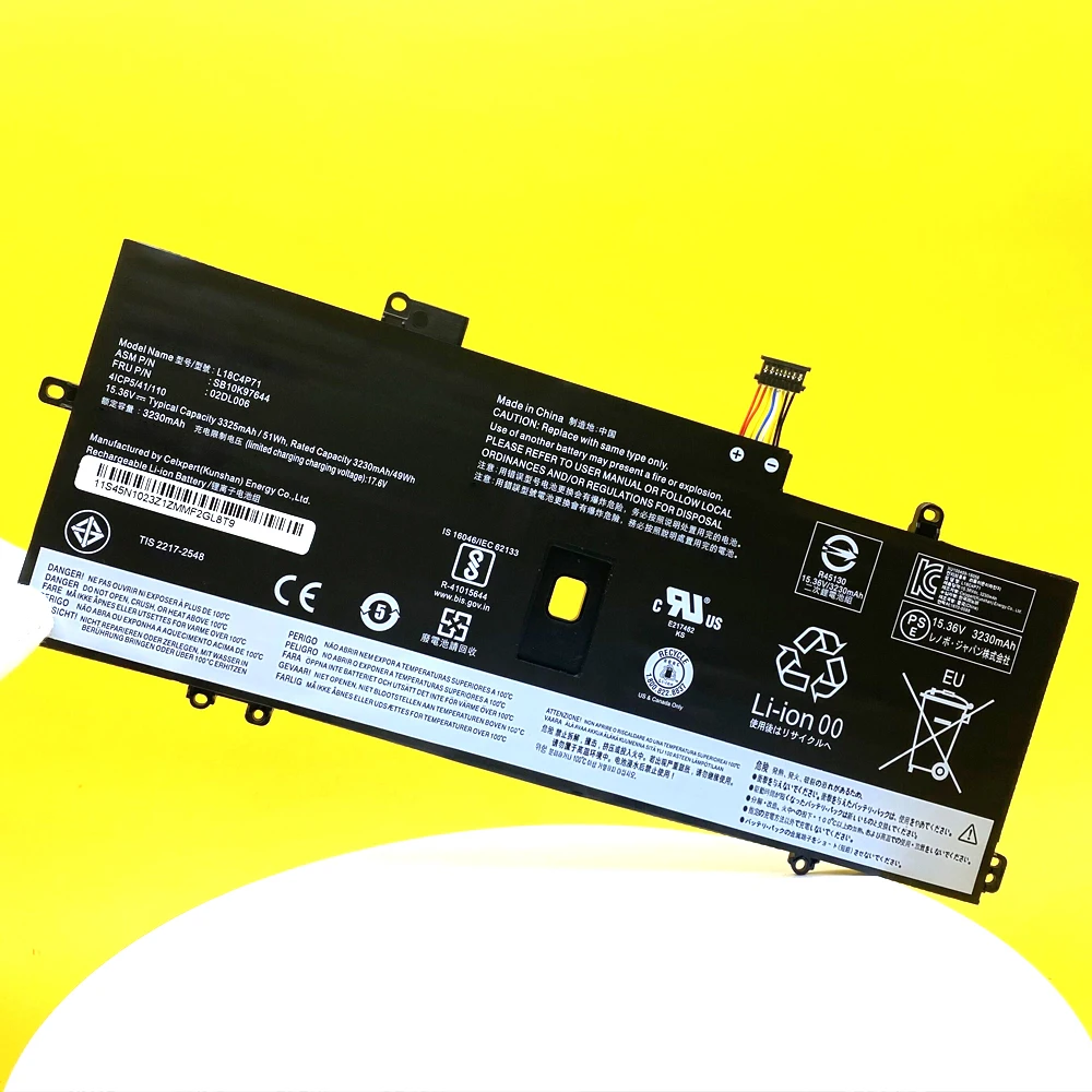NEUER Laptop-Akku für Lenovo X1 CARBON 2019, X1C SKB10K97644 02DL004 02DL005 L18M4P72 L18C4P71 L18L4P71