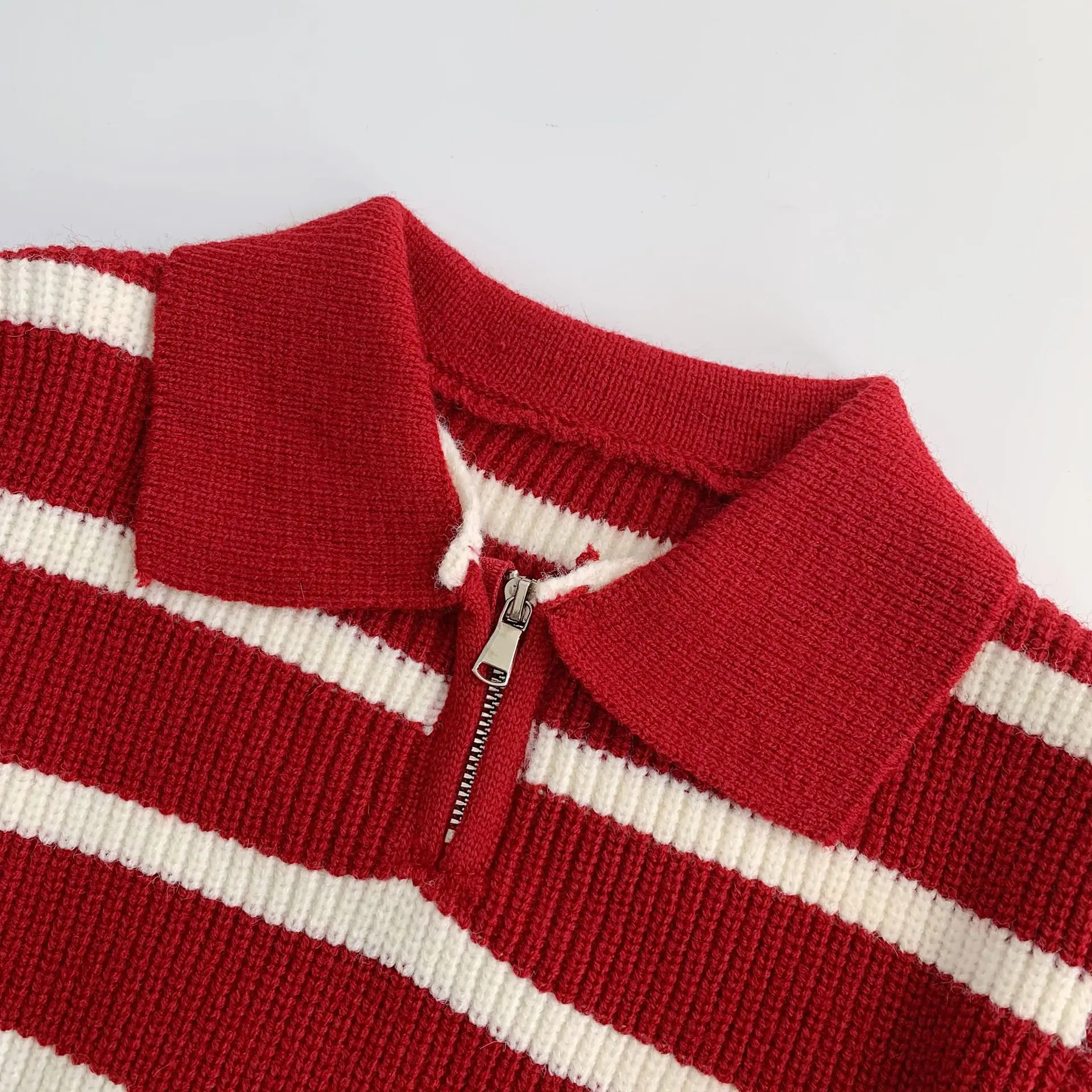 Children Clothing Fashion Warm and Comfortable Sweater 2024 Winter New Striped All Match Top Boys and Girls Knit Pullover