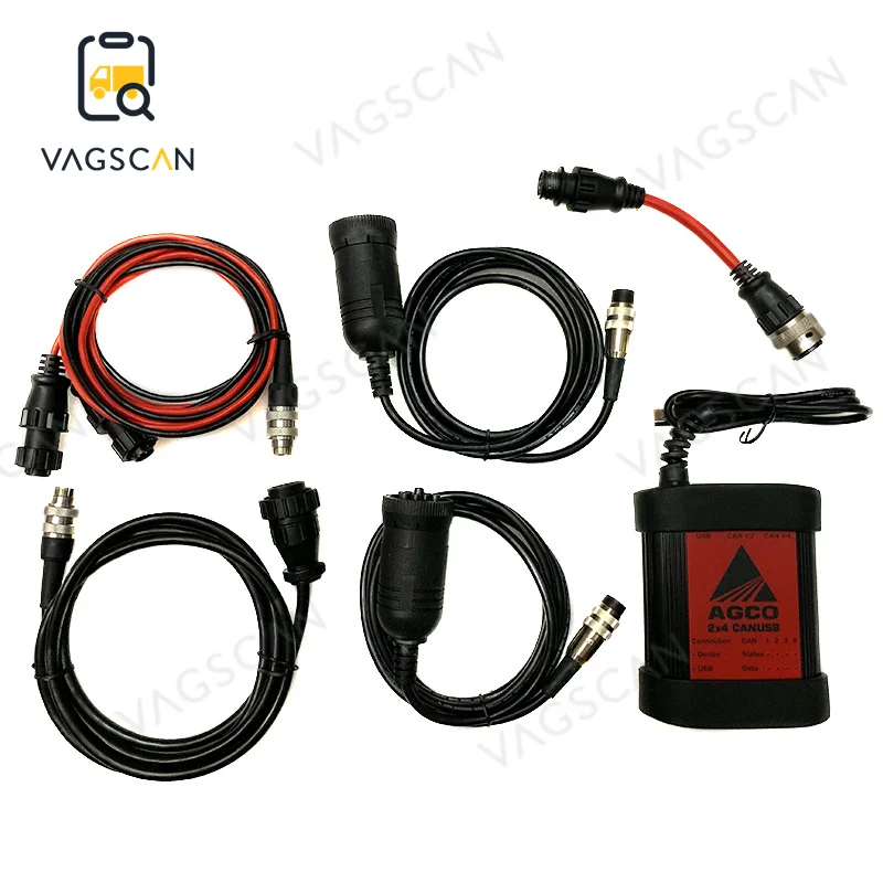 For AGCO CANUSB EDT Interface Electronic Diagnostic Tool Heavy Duty Agricultural Diagnosis Scanner