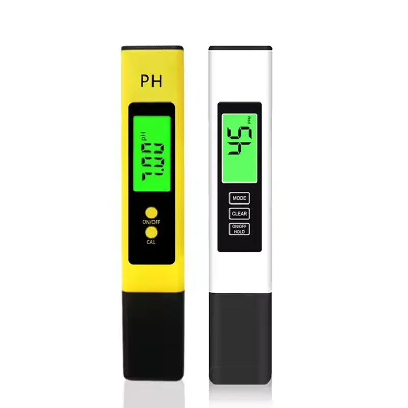 TDS Water Quality Meter Pen EC Test Pen Sets High Precision PH Meter Portable Water Quality Analyzer For Aquaculture Industry