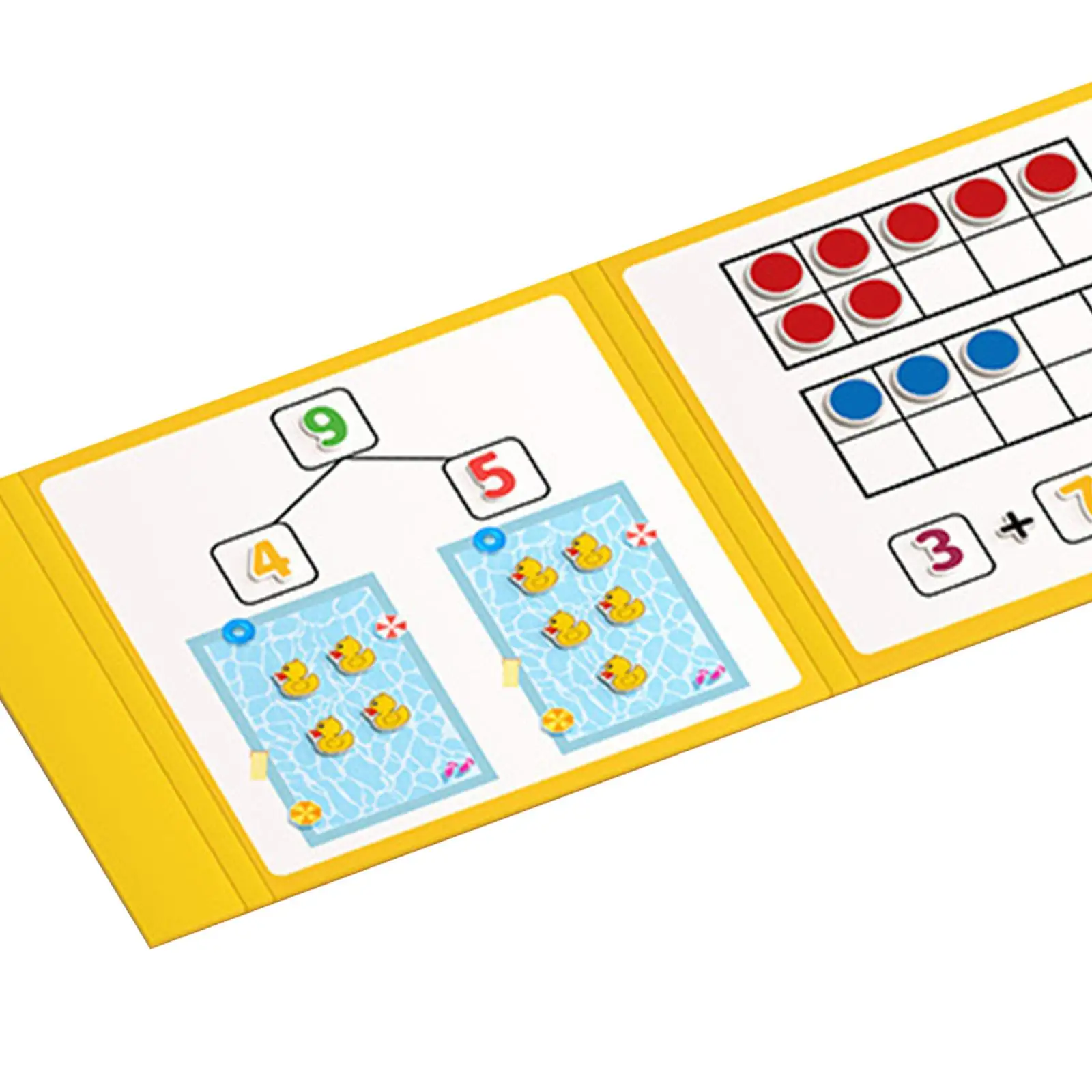 Mathe-Manipulative, Spielzeug, sensorische kognitive Mathematik, Addition, Subtraktionsspielzeug für Spiel, Rollenspiele, Unterricht, Lernen, Zahlen, Heimdekoration