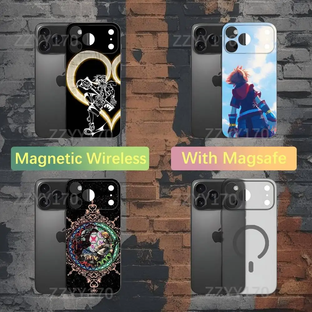 

Kingdom Hearts Game Phone Case For iPhone 17,16,15,14,13,12,X,XS,Pro,Max,Plus,E,Air,Mini with Magsafe Magnetic Slim Frosted