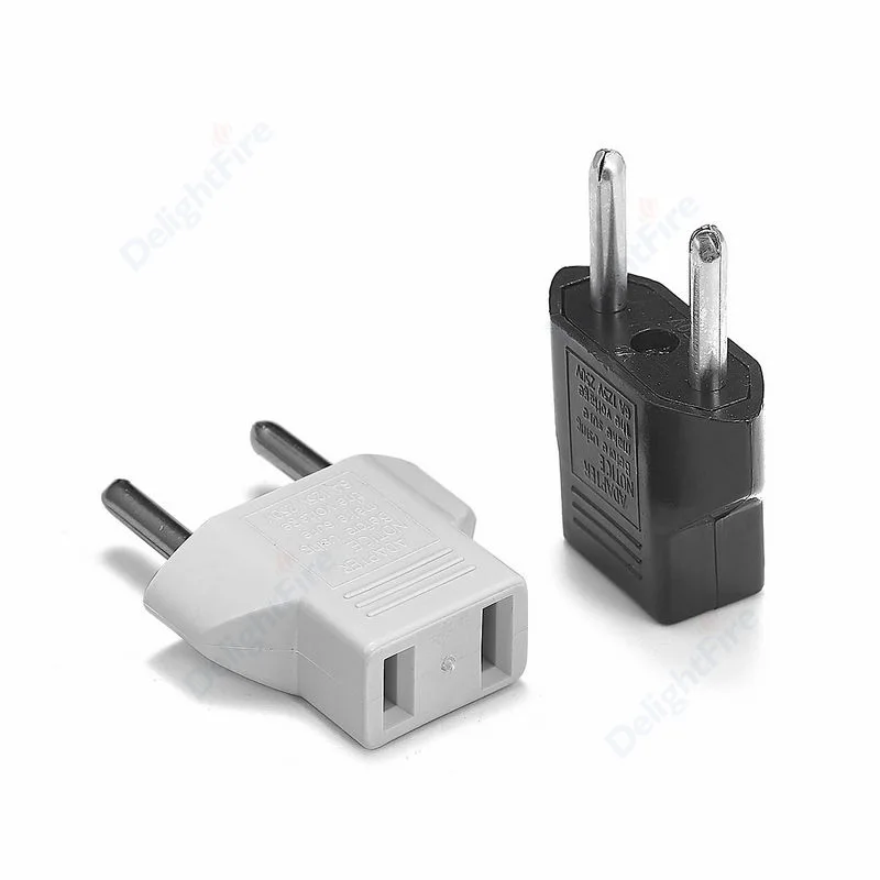 US To EU Travel Adapter American To Euro Israel Italy Spain Russia Germany Power Converter AC Outlet Type C Electrical Socket