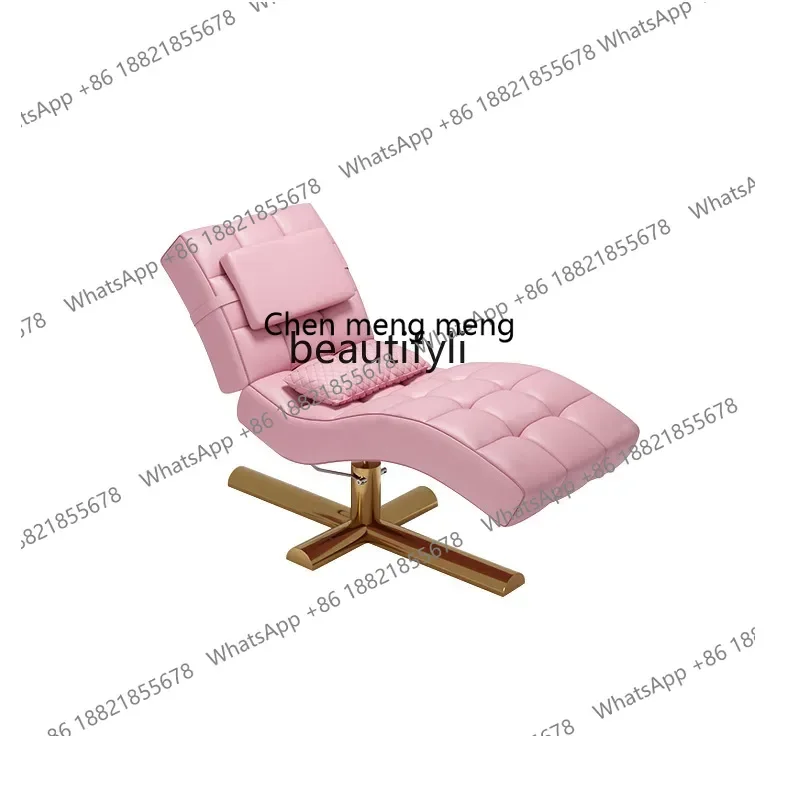 

Facial Bed Spa for Beauty Salon Massage Couch S-Shaped Eyelash Tattoo Embroidery Facial Bed Height Head Adjustable