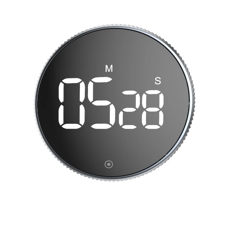 LED Digital Timer Magnetic Kitchen Timer Manual Countdown MechanicalMagnetic Countdown Countup Timer Cooking Shower Stopwatch