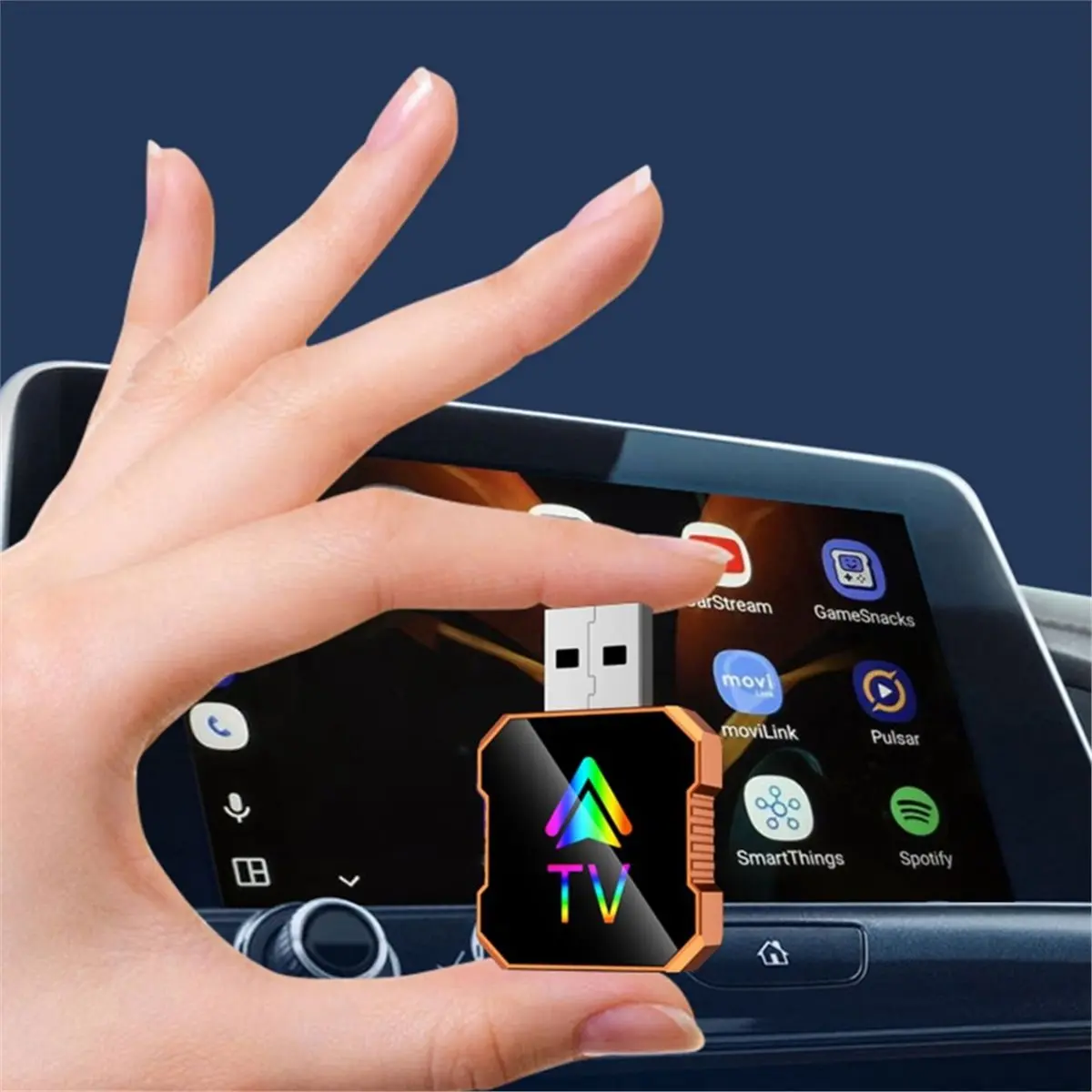 update. Wired Android Auto to Wireless Android Auto/TV AI Box Bluetooth 5.0 WiFi Adaptive Screen Android Auto Box