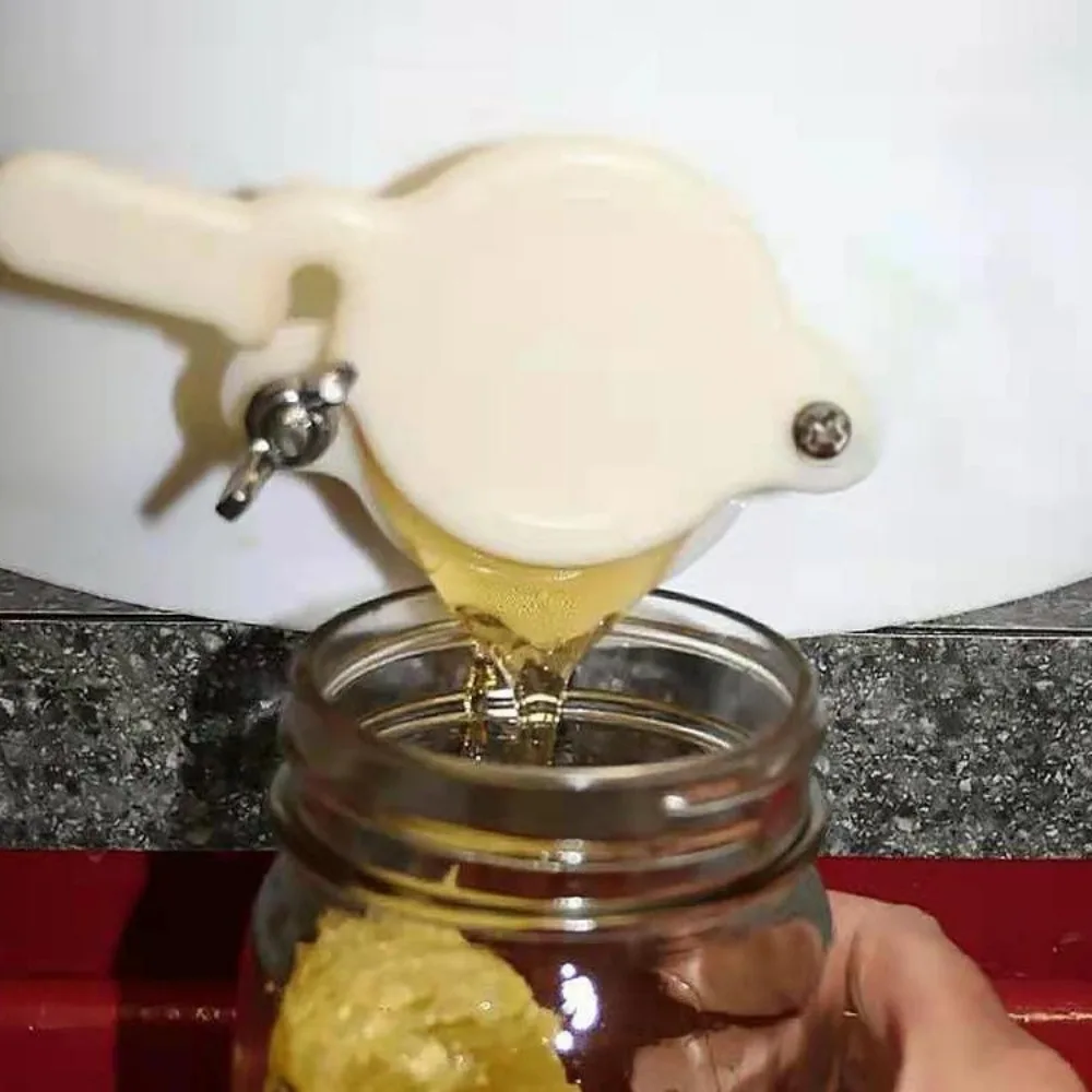 Honey Extractor Tap Gate Valve Food Grade Plastic Honey Bottling Tap Spigot Non-toxic Beekeeping Hive Accessories Tool
