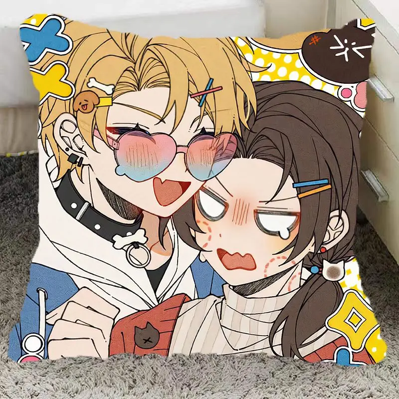 

Anime Axis Powers Hetalia Pillowcase and Pillow Cover Cushion Case Double Sided Printing Decorative Pillows 40x40cm