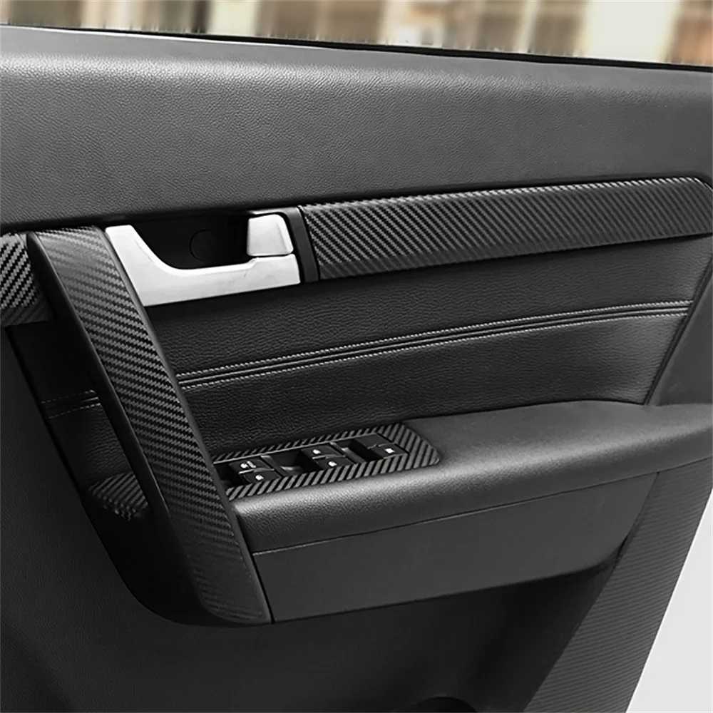 Carbon Fiber For Chevrolet Captiva 2012-2017 Car Film Interior Stickers Center Console Gear Dashboard Air Door Handle Lift Panel