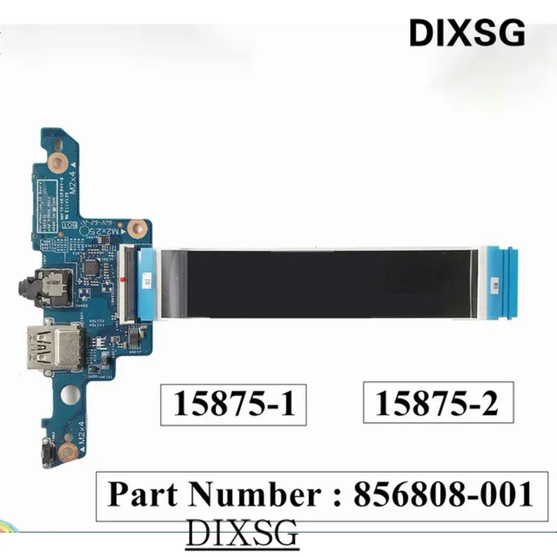 LSC for HP Envy x360 15t-aq2 M6-AQ laptop USB power button board with cable 856808-001 15875 1 15875-2 100% test