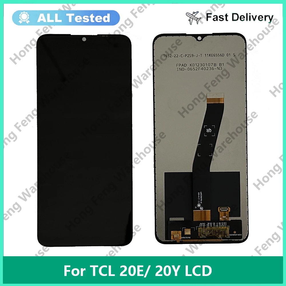 

For TCL 20E 20Y LCD Display Digitizer For TCL 20Y 20E 6156D LCD Display Touch Screen Digitizer Assembly Repair Parts