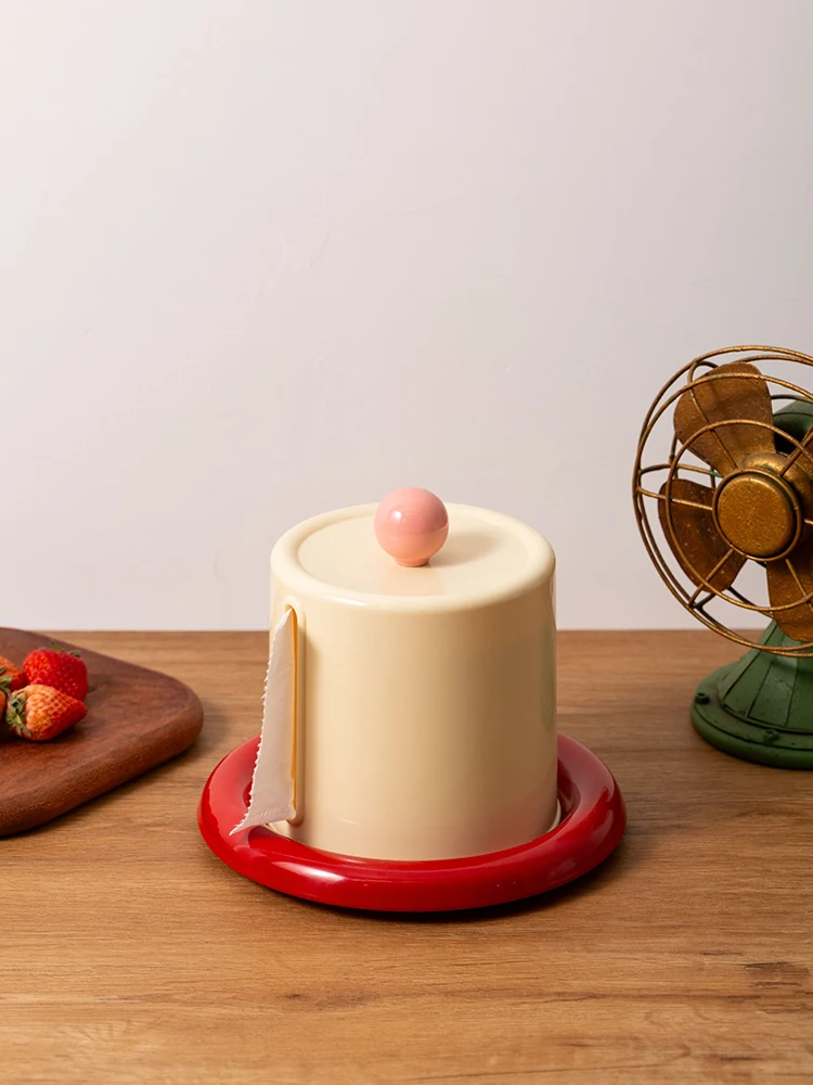 

2 шт., коробка для хранения салфеток Batoom, настольная рулонная коробка для салфеток Cry Sle, коробка для салфеток для дома, гостиной, журнальный столик, креативная выдвижная коробка для салфеток