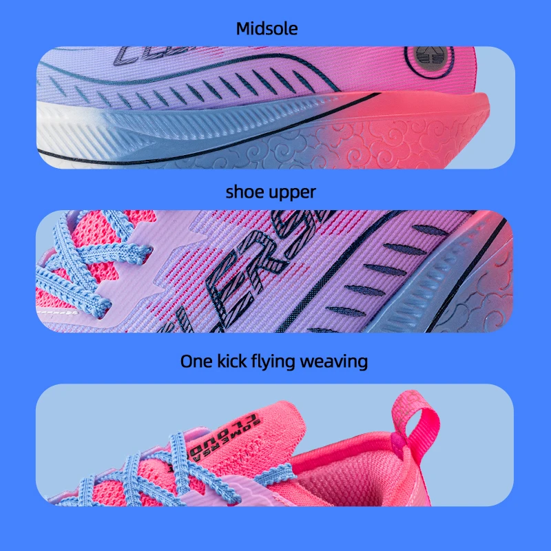 CIERSES JINDOUYUN 1.0 Professional Running Shoes for Men 2024 Full Palm Carbon Marathon road sports shoes 2421-8