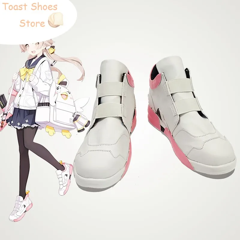 Ajitani Hifumi Cosplay Shoes Game Blue Archive Cosplay Props Halloween Carnival Boots PU Shoes Costume Prop